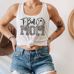 t-ball mom svg png, leopard print svg, sports svg, t-ball mom shirt svg, love tee bal