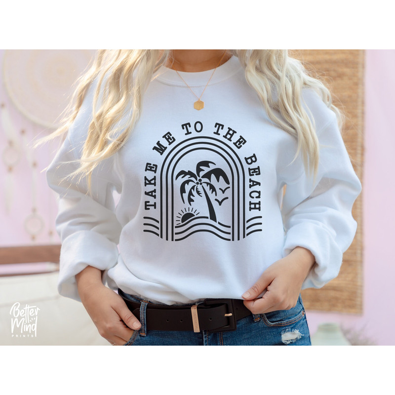 Take me to the beach SVG PNG, SVG for shirt design, Beach Svg, Beach Life svg, Summer Quotes shirt Svg, Cricut Cut Files - 3.jpg