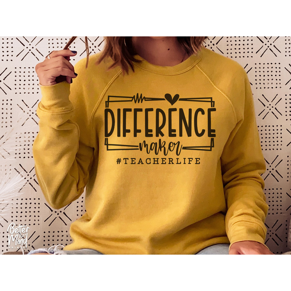 Teacher Mode SVG PNG, Teacher Life Svg, Loved Teacher Svg, Teacher Appreciation Svg, Teach Svg, Difference Maker Svg, Made To Teach Svg - 3.jpg