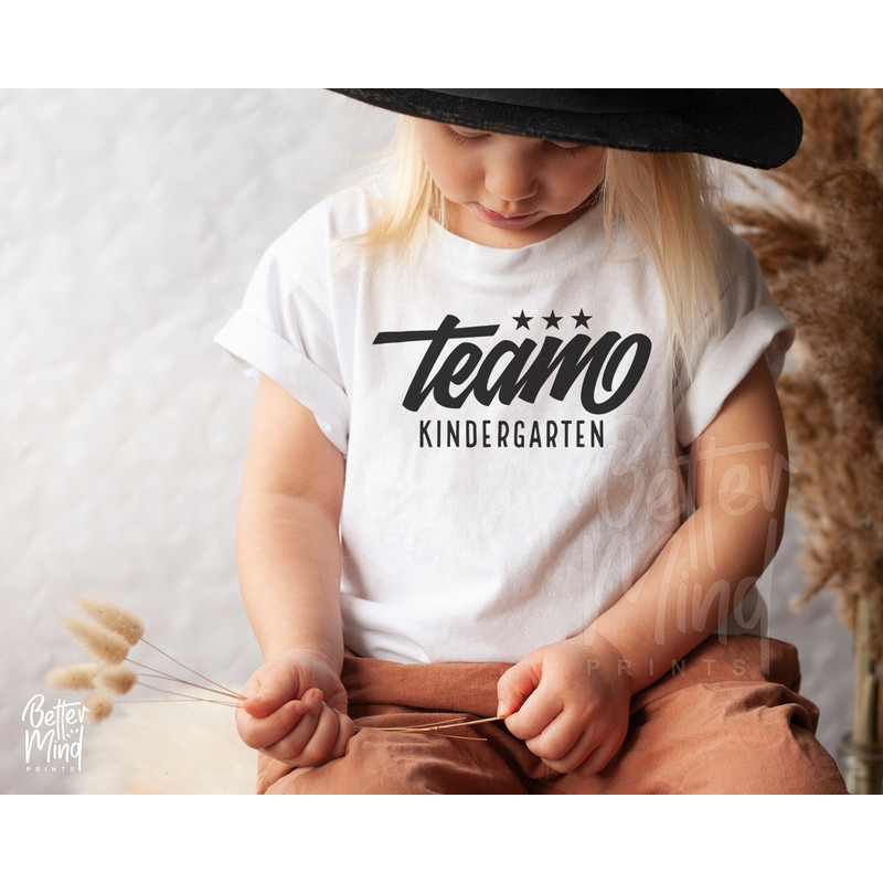 Team Kindergarten SVG PNG, Kindergarten Teacher SVG, Back To School, Teacher Appreciation, First Day Of School Svg, Kindergarten Squad Svg - 1.jpg