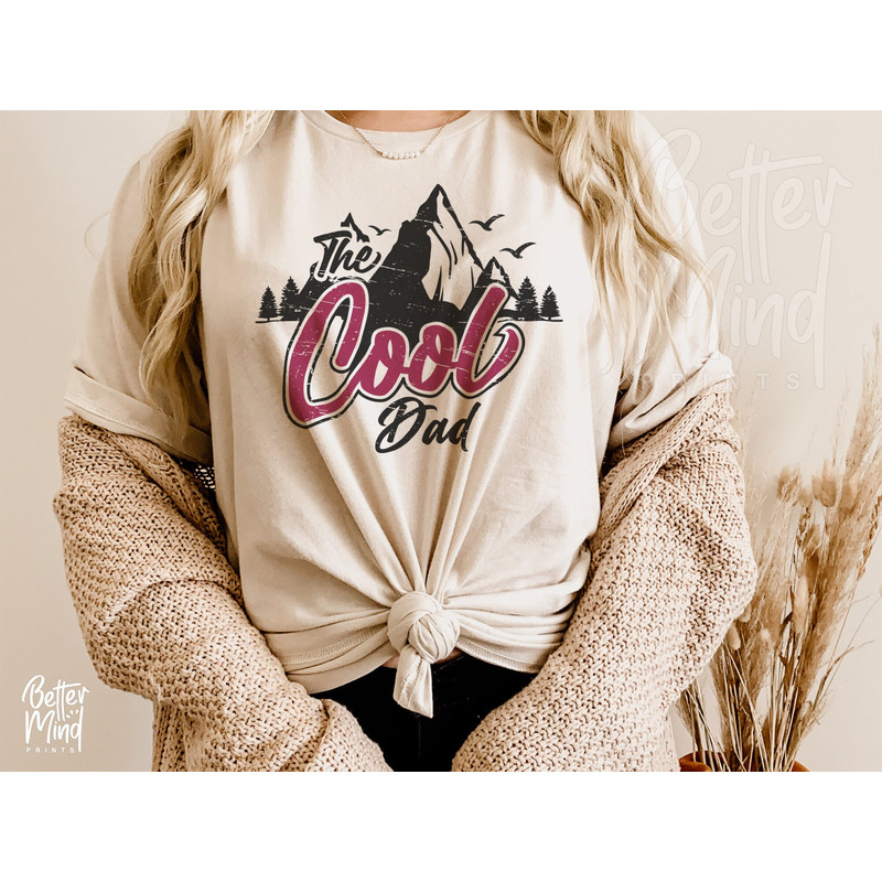 The Cool Dad SVG PNG, Best Dad Ever Svg, Dad Life Svg, Cool Dad Gift, Sublimation Design, Father Svg, Svg Cut Files For Cricut - 2.jpg