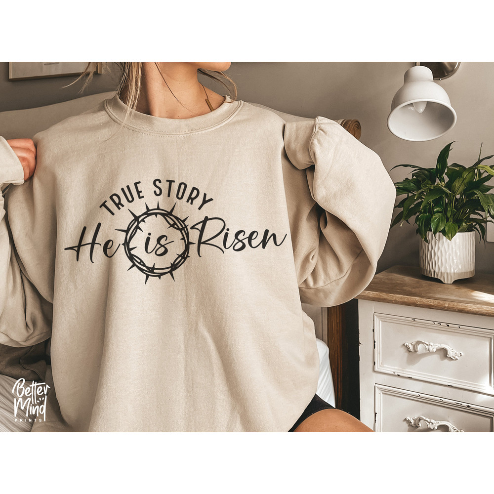 True Story Easter SVG PNG, He Is Risen Svg, Easter Svg, Faith Svg, Christian Svg, Happy Easter Svg, Jesus Svg, Religious Easter Svg Cricut - 4.jpg