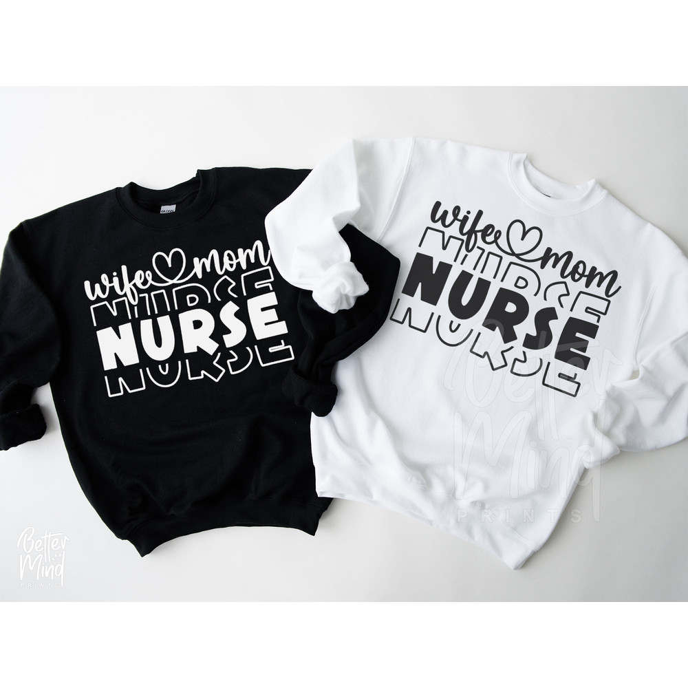 Wife Mom Nurse SVG PNG, Mother's Day SVG, Nurse Digital Download, Leopard Print, Nurse Download, Nurse Sublimation File Svg, Cut files - 6.jpg