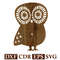 Wall Clock Owl Vector file 1.jpg