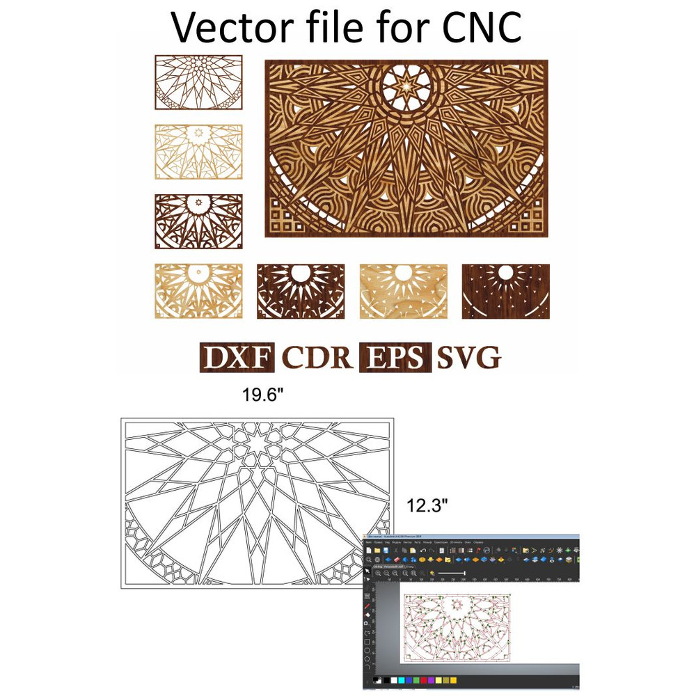 3D MandaLaser Cut DXF Mandala file 6.jpg