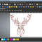 Wall Art Head Deer Geometric Animal vector 4.png