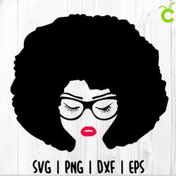black woman svg, african american woman queen svg, earrings svg, afro woman svg, strong svg, powerful svg, beautiful svg