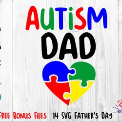 autism dad svg, autism svg, autism puzzle svg, autism heart svg, autism puzzle vector file, autism awareness svg