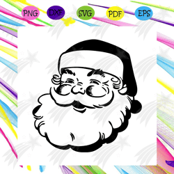 funny santa face christmas svg, christmas svg, father christmas svg, santa face christmas svg, funny santa svg, christma