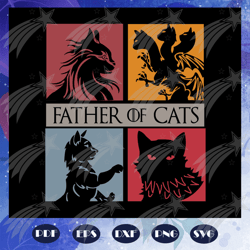 father of cats, papa gift, papa shirt, papa svg,daddy svg,fathers day svg, father svg, fathers day gift, gift for papa,