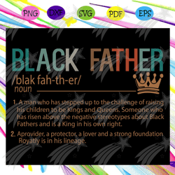 black father shirt svg, fathers day svg, fathers day gift, gift for papa, fathers day lover, fathers day lover gift, dad