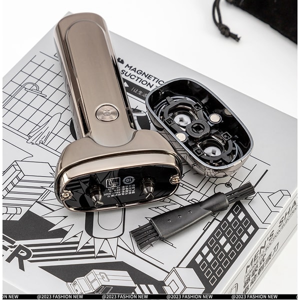 Men's Electric Shaver Mini Digital Display Razor Portable Tr - Inspire ...