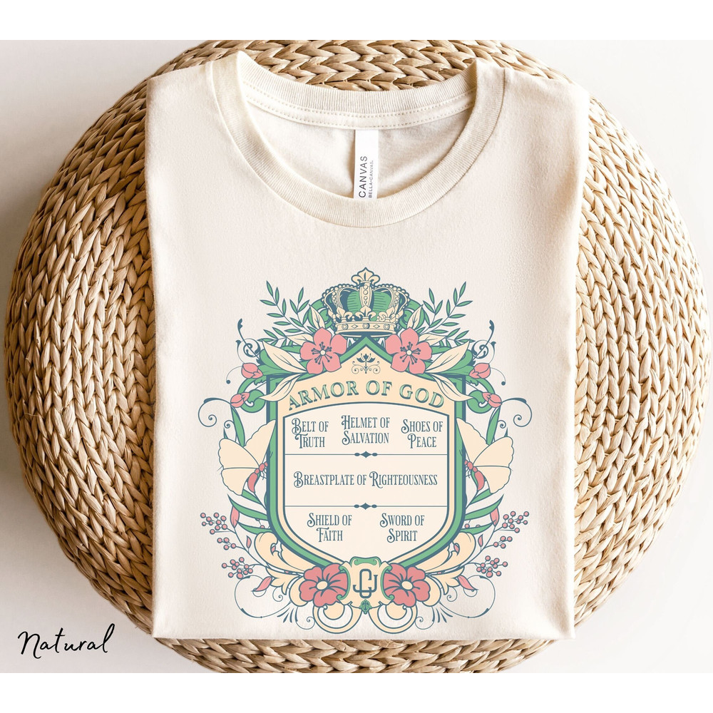 Armor Of God Ephesians 6 11 Shirt Gift for Christian Clothes Scripture Shirt Praise Him Jesus Waymaker Shirt Amour Of God Tee Belt Of Truth - 1.jpg