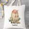 Artsy Tote Bag Personalized Easter Basket Tote Bag Easter Bucket Cute Easter Tote Bag Boy Easter Basket Girl Rabbit Tote Bag Easter Egg Hunt - 1.jpg
