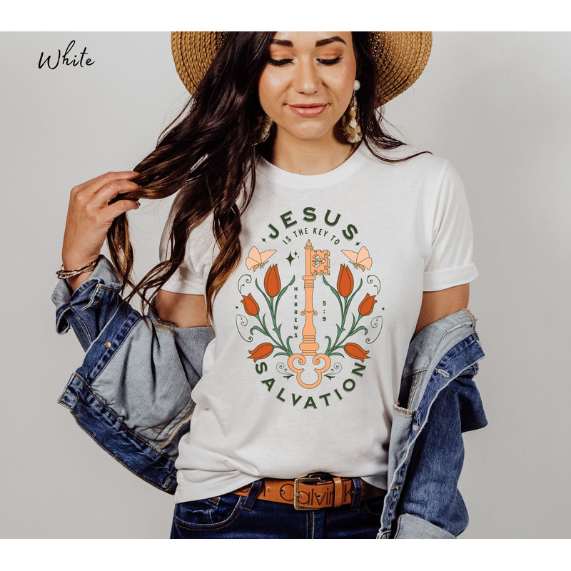 Boho Jesus Shirt Christian Shirt Jesus Apparel Faith Based TShirts Love Like Jesus Is King Shirt Team Jesus Is The Answer Bible Verse Shirt - 2.jpg