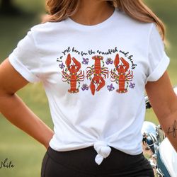crawfish shirt, lobster shirt, mardi gras tshirt, crawfish gift, mardi gras gift, new