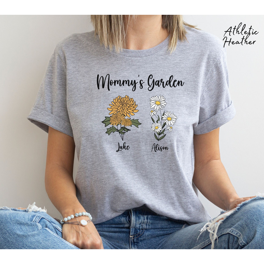 Custom Birth Month Birth Flower Shirt Mama Mommy Mom Mother's Day Gift Mom Garden Shirt Gift For Mothers Day Shirt Gift For Her Gift for Mom - 6.jpg