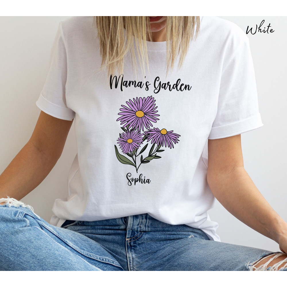 Custom Birth Month Birth Flower Shirt Mama Mommy Mom Mother's Day Gift Mom Garden Shirt Gift For Mothers Day Shirt Gift For Her Gift for Mom - 7.jpg