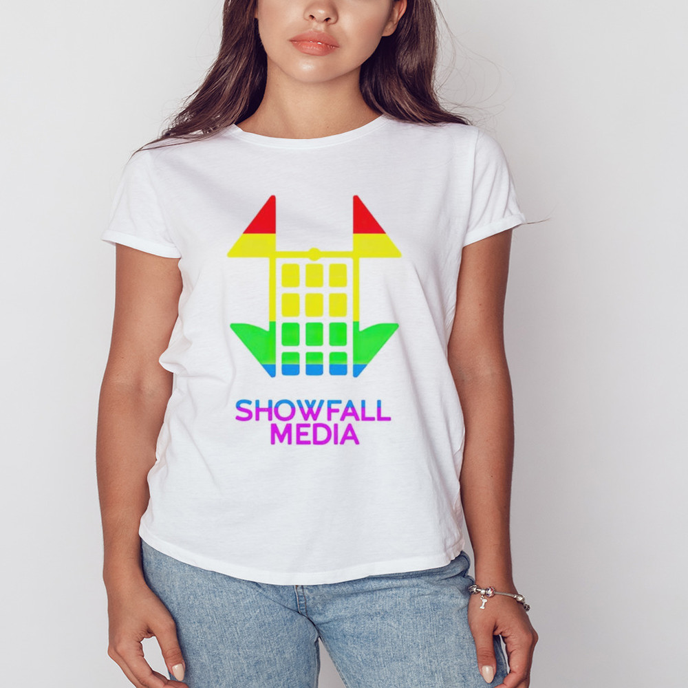 Showfall media pride shirt, Unisex Clothing, Shirt for Men Women, Graphic Design, Unisex Shirt
