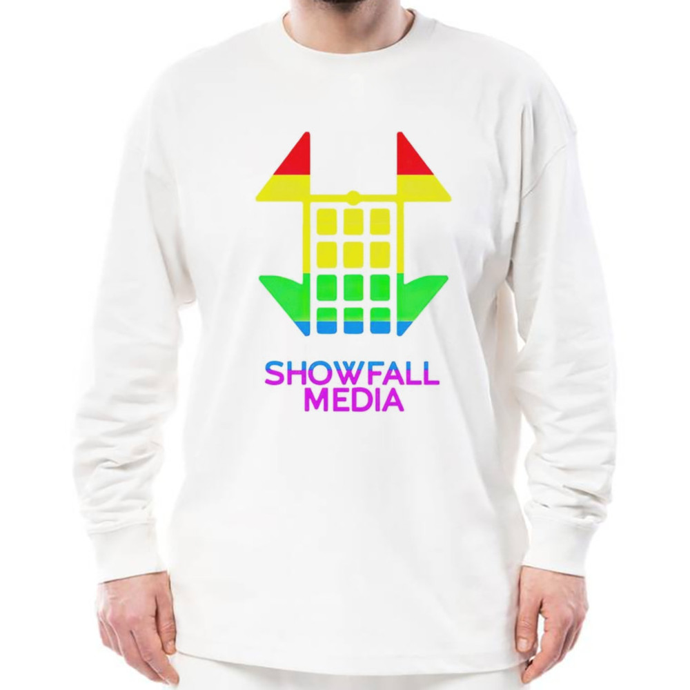Showfall media pride shirt, Unisex Clothing, Shirt for Men Women, Graphic Design, Unisex Shirt