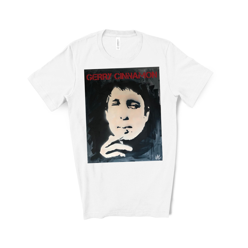 ‘Gerry Cinnamon’ Classic T-Shirt 37_T-Shirt_White.jpg