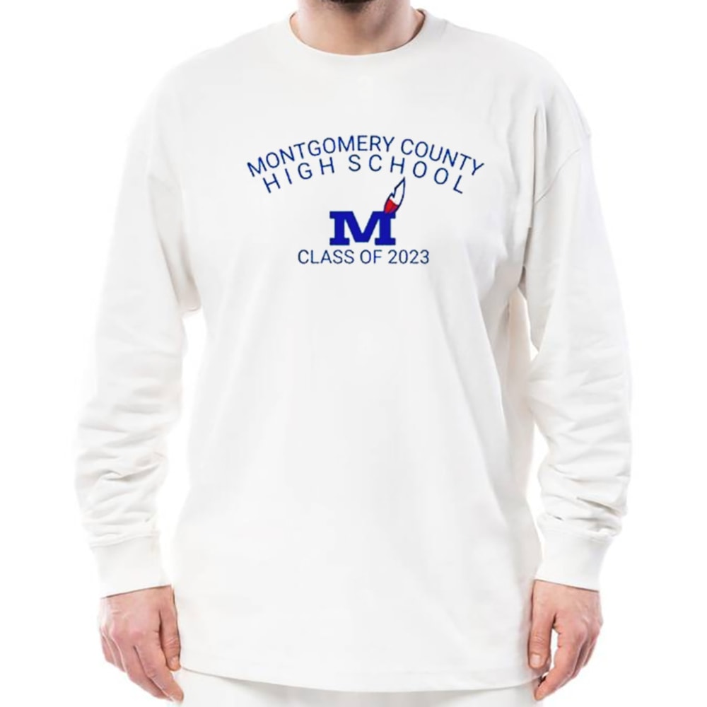 Montgomery County High School Class Of 2023 Shirt, Unisex Clothing, Shirt for Men Women, Graphic Design, Unisex Shirt