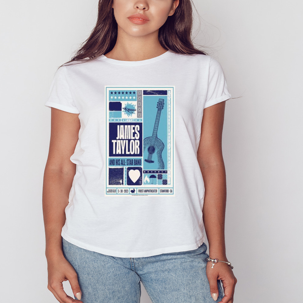 James Taylor Stanford 2023 Shirt, Unisex Clothing, Shirt for Men Women, Graphic Design, Unisex Shirt