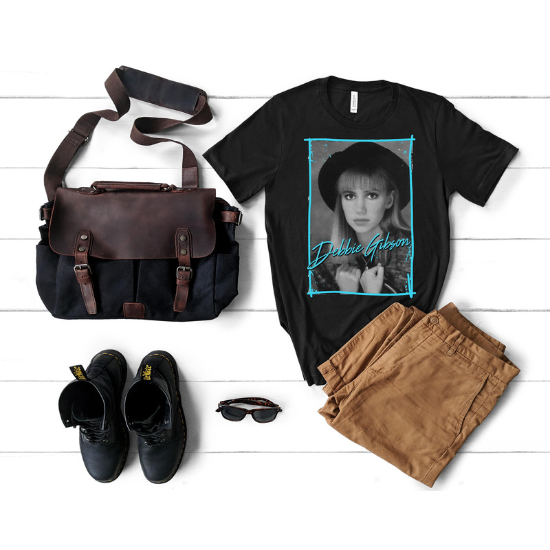 Debbie Gibson †† retro 80s Aesthetic Design Classic T-Shirt 52_Black_Black.jpg