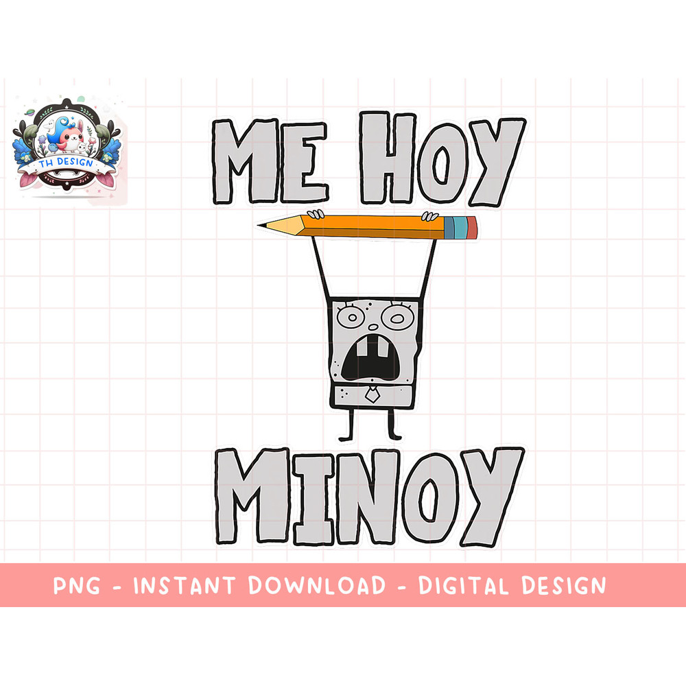 Mademark x SpongeBob SquarePants - DoodleBob - Me Hoy Minoy! png, sublimation.jpg
