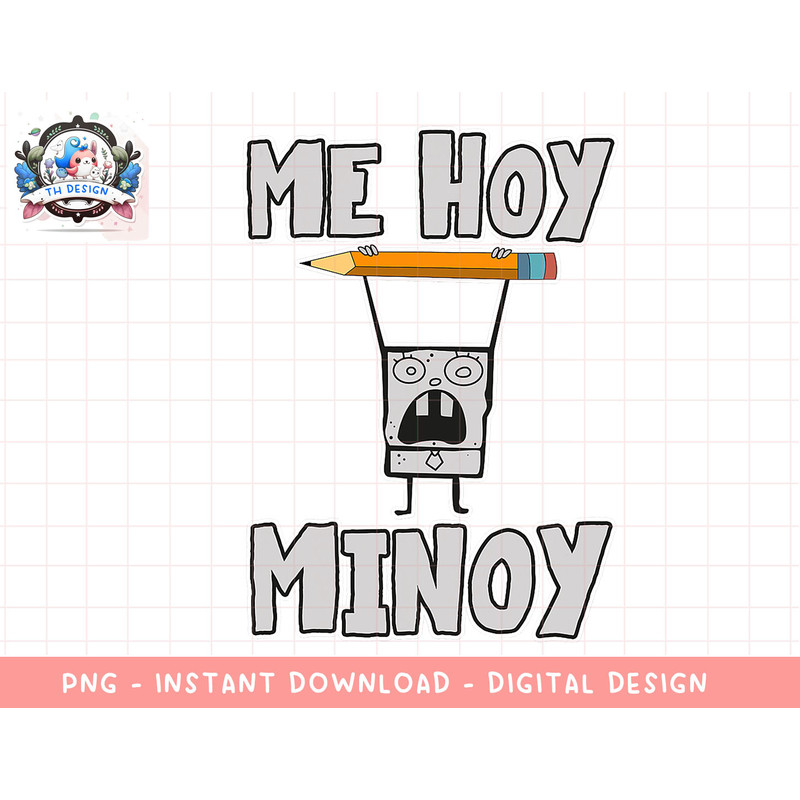 Mademark x SpongeBob SquarePants - DoodleBob - Me Hoy Minoy! png, sublimation.jpg