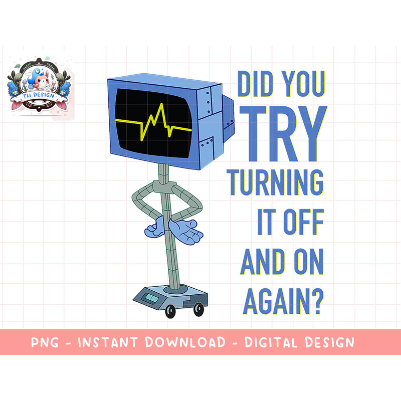 Mademark x SpongeBob SquarePants - Karen Plankton - Did you try turning it off and on again png, sublimation.jpg