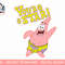 Mademark x SpongeBob SquarePants - Patrick Star - Youre a Star! png, sublimation.jpg