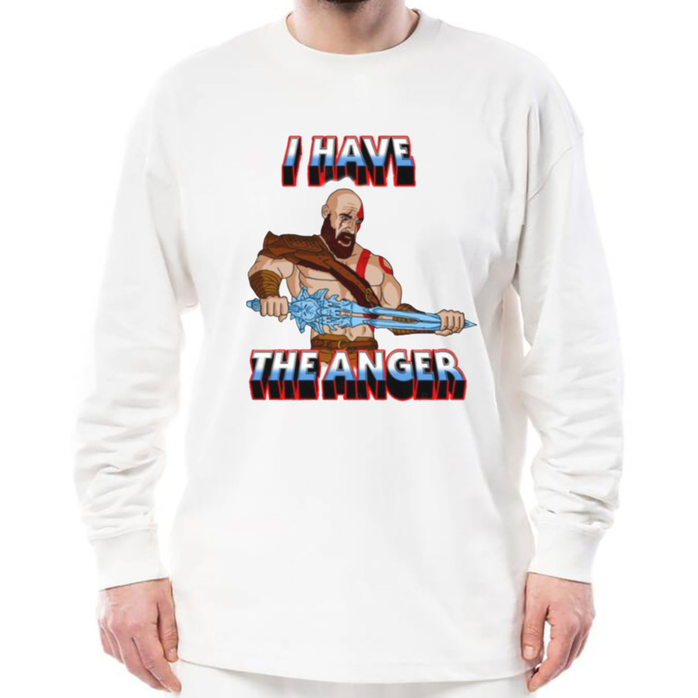 I Have The Anger Kratos shirt, Unisex Clothing, Shirt for Men Women, Graphic Design, Unisex Shirt