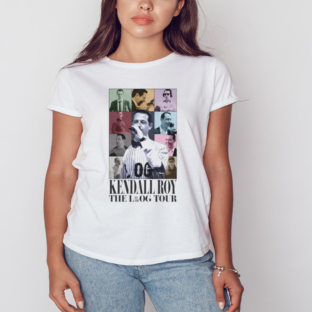 Kendall Roy the L to the OG Tour 2023 T-shirt, Unisex Clothing, Shirt for Men Women, Graphic Design, Unisex Shirt