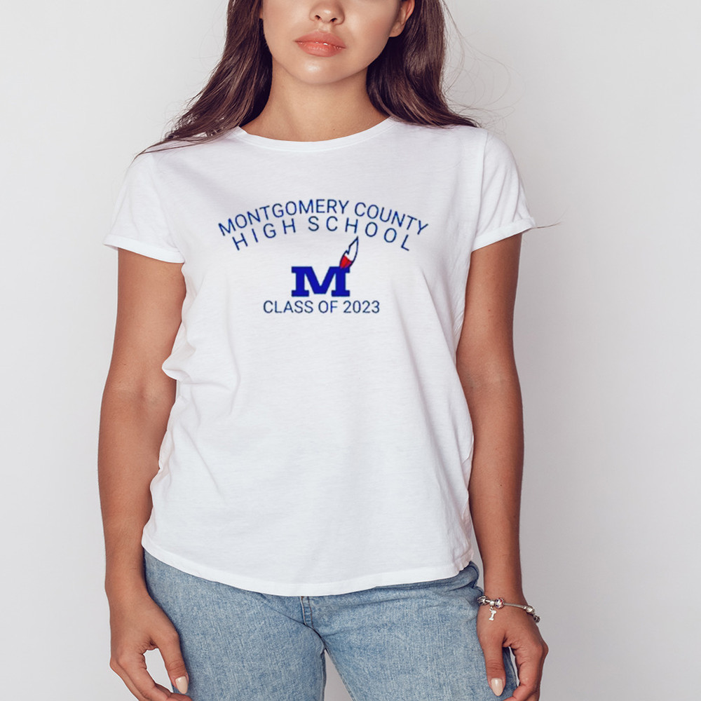 Montgomery County High School Class Of 2023 Shirt, Unisex Clothing, Shirt for Men Women, Graphic Design, Unisex Shirt