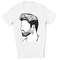 Black face George michael image black gift for Classic T-Shirt 104_T-Shirt_White.jpg