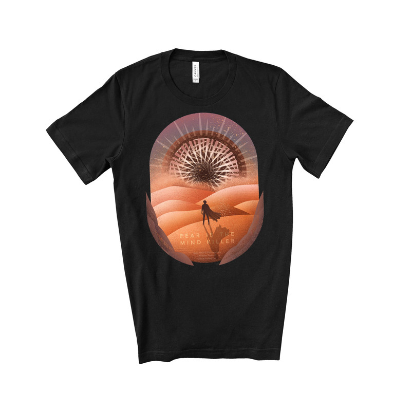 Dune Fear is the mind killer Classic T-Shirt 82_T-Shirt_Black.jpg