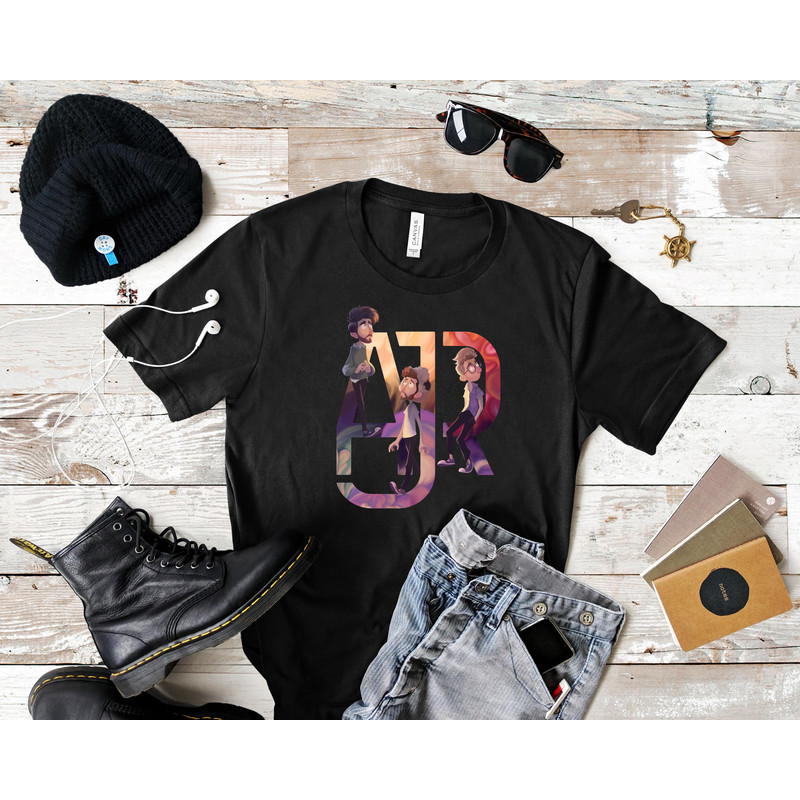 AJR The Click Galaxy Classic T-Shirt 26_Black_Black.jpg