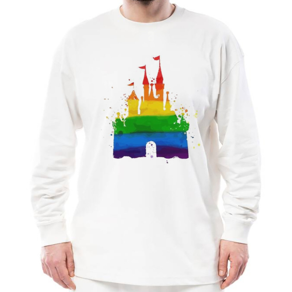 Disney Rainbow Watercolor 2023 shirt, Unisex Clothing, Shirt for Men Women, Graphic Design, Unisex Shirt