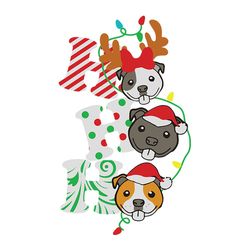 ho ho ho svg christmas svg, christmas dog lover christmas svg, silhouette svg fies