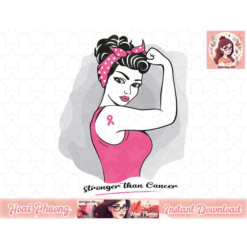 Fight Like a Hero -Breast Cancer Awareness -Hope Pink Ribbon png, instant download.jpg