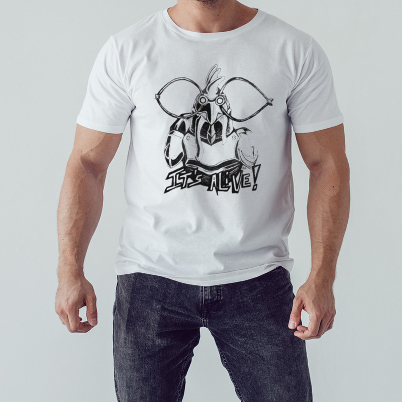 Gallo It's Alive Robot Chicken shirt, Unisex Clothing, Shirt For Men Women, Graphic Design, Unisex Shirt