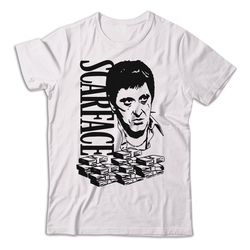 scarface unleashed vengeance unleashed t shirt, scarface shirt, scarface t shirt, scarface tshirt, crime drama movie