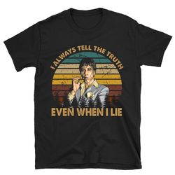 scarface's criminal odyssey t shirt, scarface shirt, scarface t shirt, scarface tshirt, crime drama movie shirt