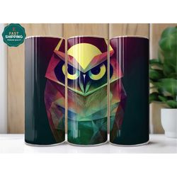 Owl Tumbler For Women, Owl Tumbler for Women, Owl Tumbler Cups with Straw, Owl Tumbler Cup for Women, Owl Travel Cup Wit