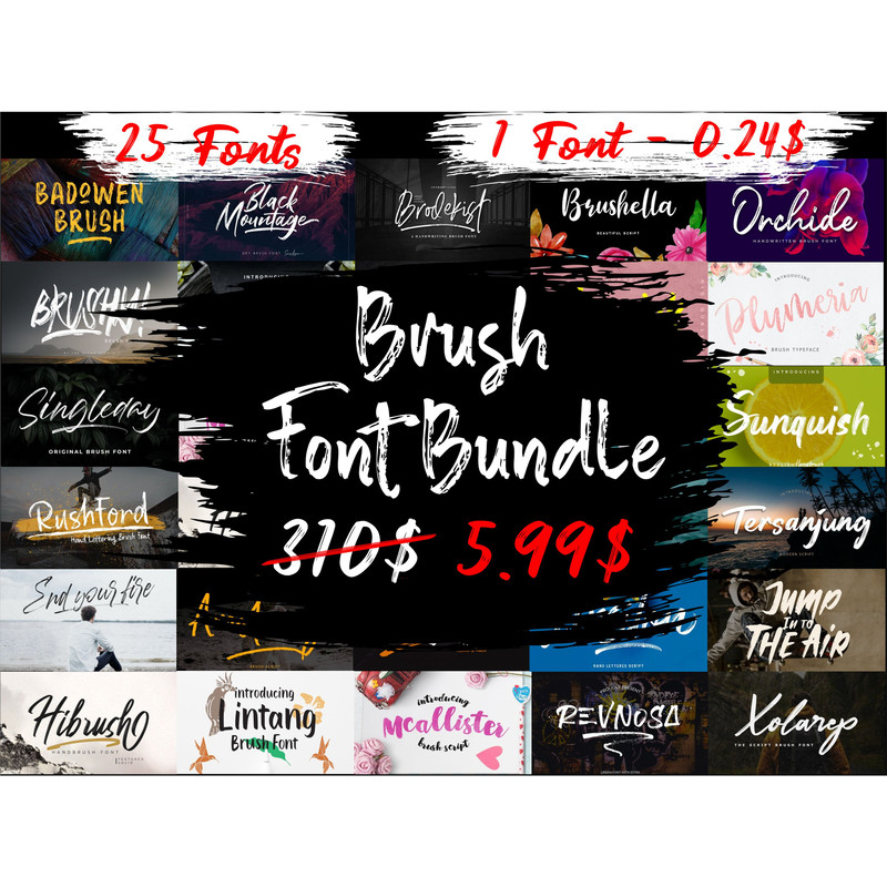Brush Font Bundle 1.jpg