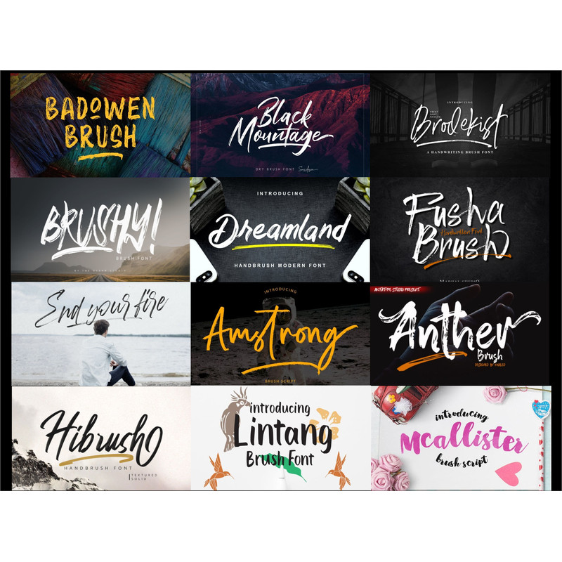 Brush Font Bundle 2.jpg
