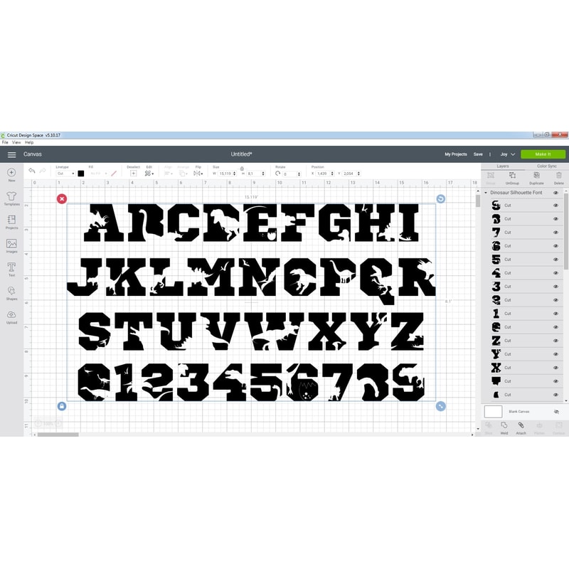 Dinosaur Silhouette Font 3.jpg