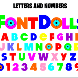 ugly dolls font svg, ugly dolls font otf, ugly dolls letters svg, dolls svg cut files, baby birthday svg, baby font svg