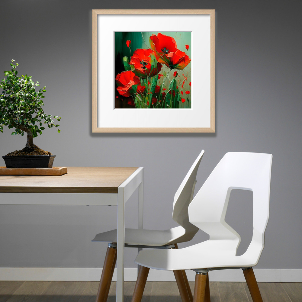 kitchen red poppies print.jpg